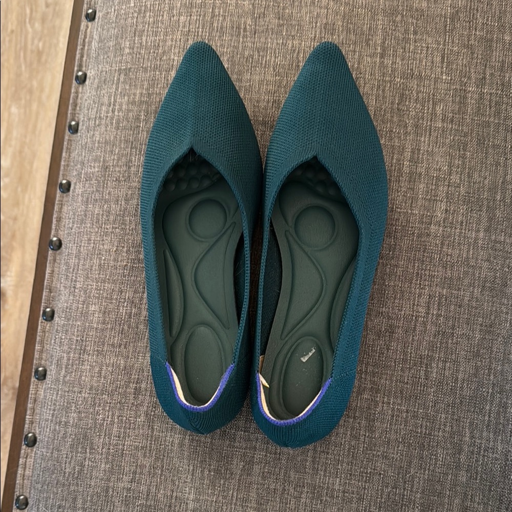 Rothy's Women's Dark Teal Flats